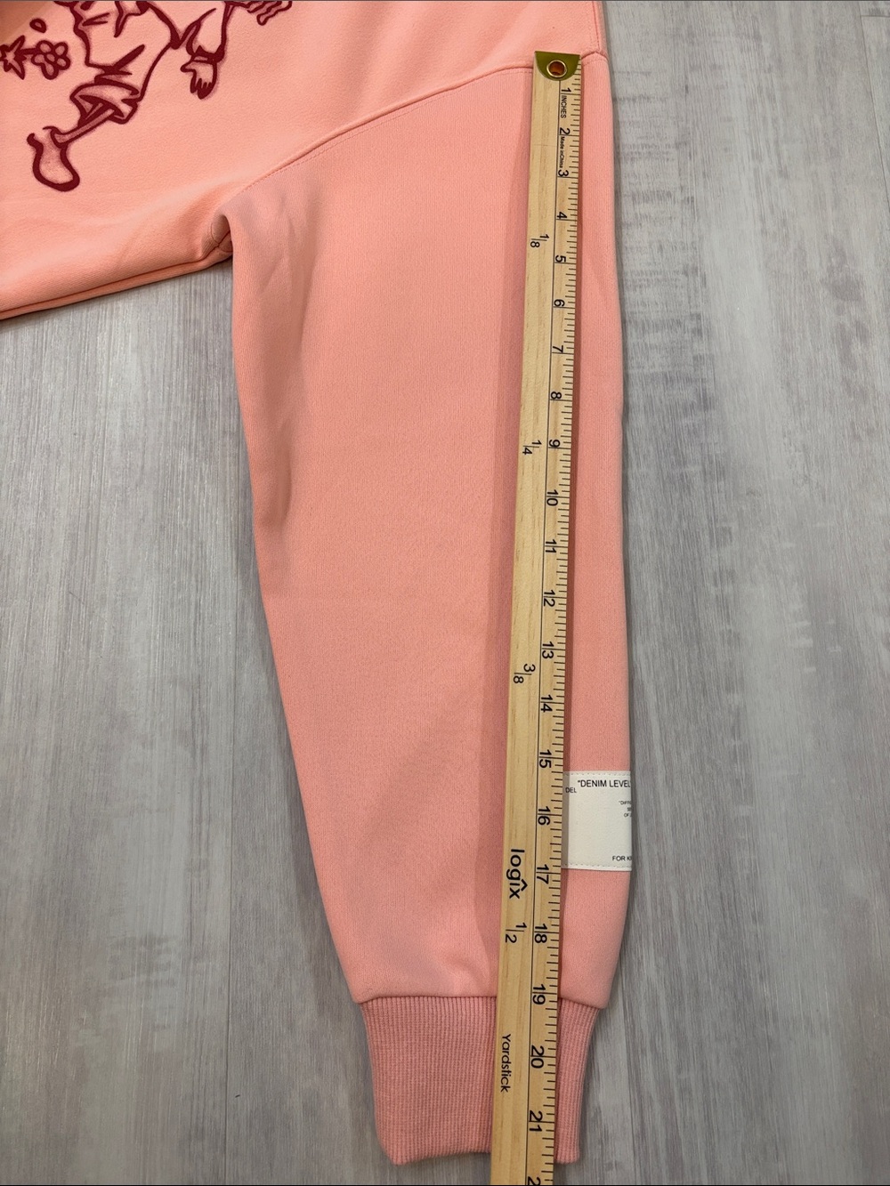 Denim Level TYYL Graphic Hoodie Teens-Small NWOT - Picture 7 of 7